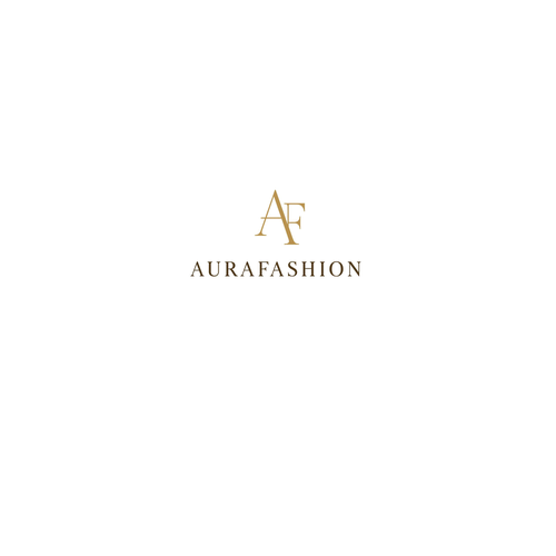 AURA FASHION Logo - AF Monogram Old Money Luxury Brand